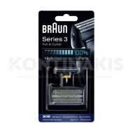 Κεφαλή & Πλέγμα Ξυριστικής Μηχανής Braun 7000/4000 (30Β)